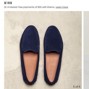 M. Gemi Felize Suede in Midnight Blue